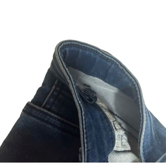 Girls Cat & Jack Adjustable Waist Dark Wash Skinny Blue Jeans Girls Size S 6/6X - Picture 9 of 12